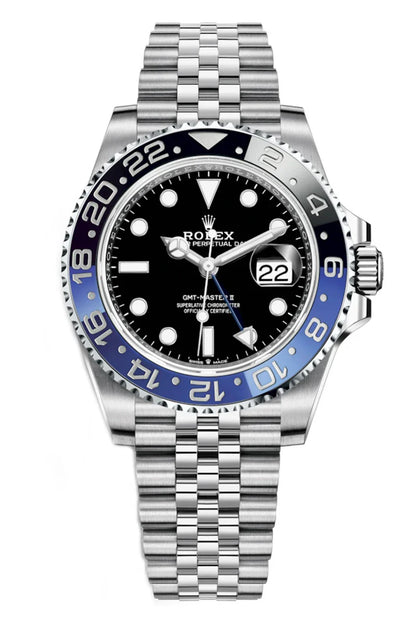 Rolex Batgirl GMT-Master II Reference 126710BLNR Jubilee Bracelet , 40mm