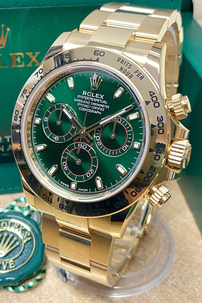 Rolex cosmograph daytona green 116508-0013