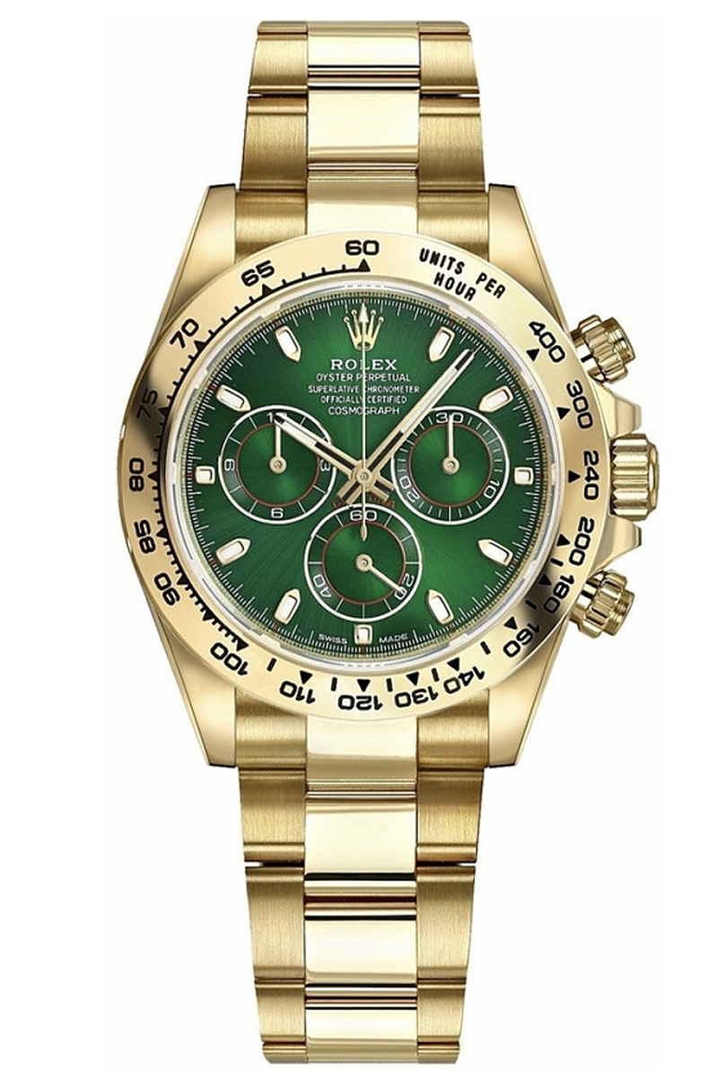 Rolex cosmograph daytona green 116508-0013