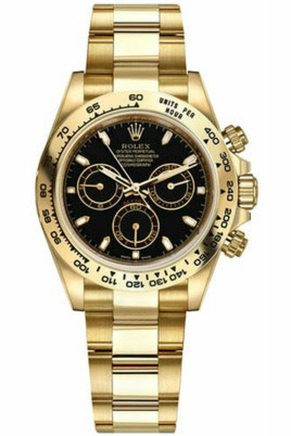 rolex cosmograph daytona black dial 116508