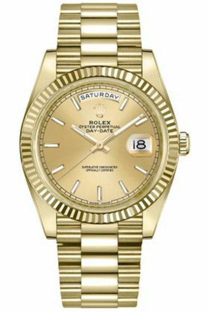 rolex day-date 40 gold luxury watch 228238