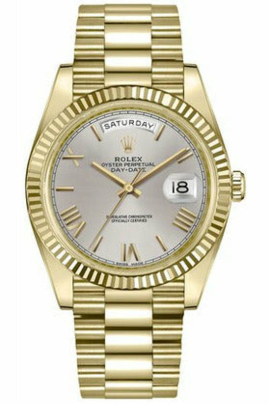 rolex day-date 40 solid gold 228238