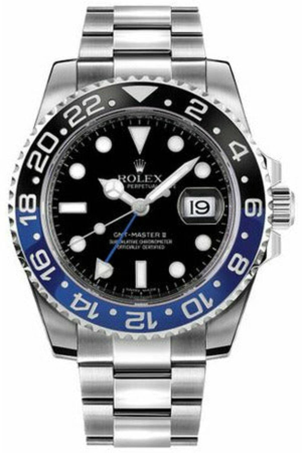 rolex gmt-master ii batman 116710blnr-0002