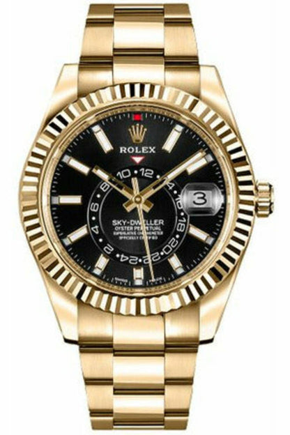 rolex sky-dweller yellow gold 326938